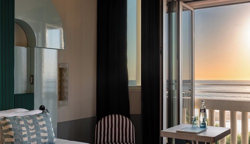 Habitación superior, vistas al mar