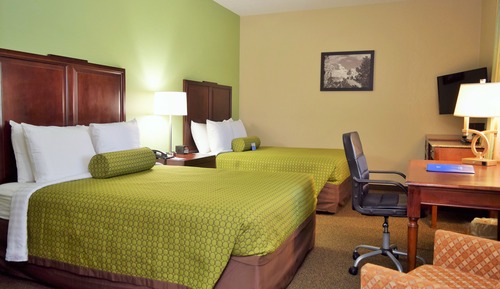 Habitación, 2 camas de matrimonio, no fumadores, en edificio anexo