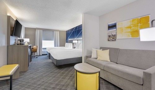 Suite estudio, 2 camas de matrimonio, no fumadores