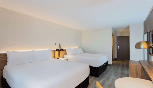 Habitación, 2 camas de matrimonio, no fumadores