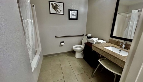 Habitación, 1 cama de matrimonio grande, accesible para personas con discapacidad, no fumadores