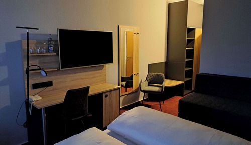 Habitación superior, 1 cama de matrimonio (with Sofabed)