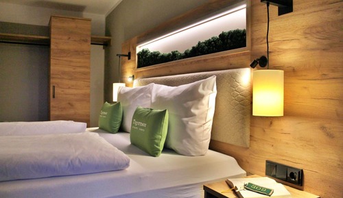 Habitación doble, en la zona del jardín
