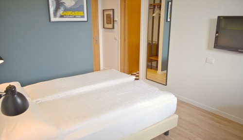 Habitación económica con 1 cama doble o 2 individuales