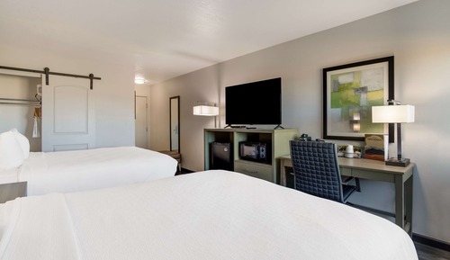 Habitación estándar, 2 camas de matrimonio, no fumadores, microondas