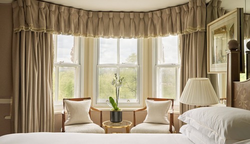 Habitación Deluxe con 2 camas individuales, 1 cama de matrimonio grande, vistas al parque