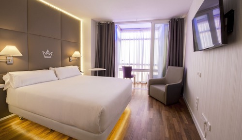 Habitación con 1 cama doble o 2 individuales
