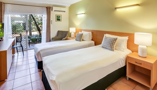 Habitación estándar con 1 cama doble o 2 individuales