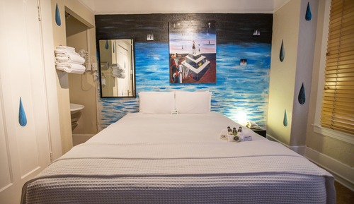 Habitación económica doble, baño compartido (Economy)