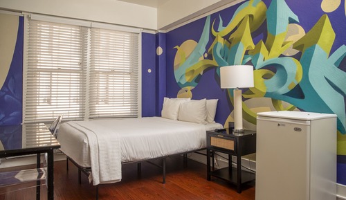 Habitación económica doble, baño compartido (Economy)