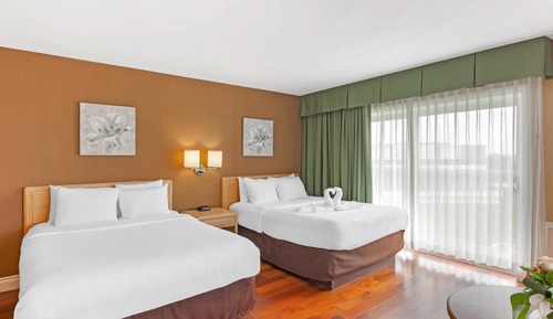 Habitación estándar, 2 camas de matrimonio