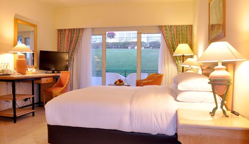 Habitación estándar con 2 camas individuales, no fumadores, vistas al jardín