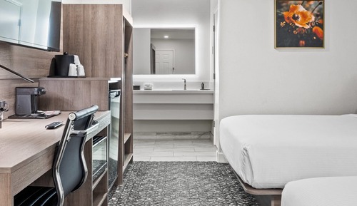 Habitación estándar, 2 camas de matrimonio, no fumadores