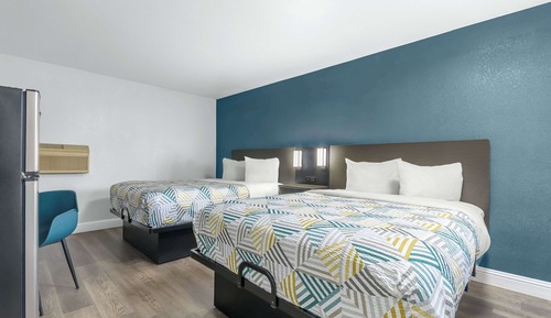 Habitación estándar, 2 camas de matrimonio, accesible para personas con discapacidad, no fumadores