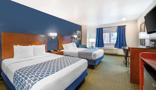 Habitación estándar, 2 camas de matrimonio, no fumadores, frigorífico y microondas