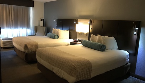 Habitación estándar, 2 camas dobles, no fumadores, frigorífico