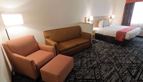 Habitación Deluxe, 1 cama de matrimonio grande con sofá cama, no fumadores