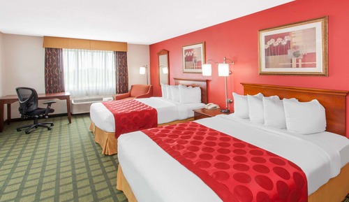 Habitación, 2 camas de matrimonio, no fumadores