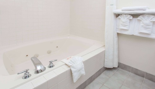 Suite, 1 cama de matrimonio grande, no fumadores, bañera de hidromasaje (One-Bedroom Suite)