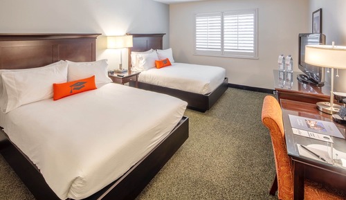 Habitación, 2 camas dobles, no fumadores