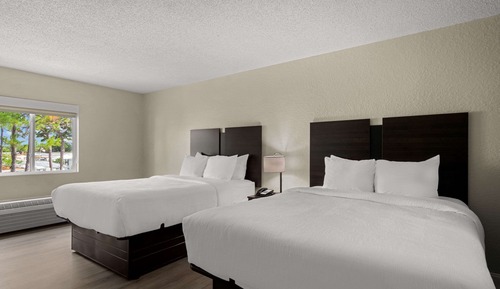 Habitación estándar, 2 camas de matrimonio, no fumadores