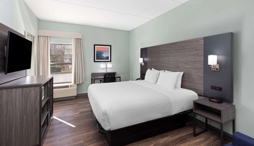 Habitación, 1 cama de matrimonio grande, no fumadores (Mobility, Roll-In Shower)