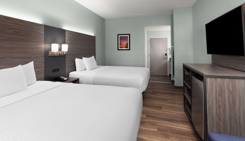 Habitación, 2 camas dobles, no fumadores