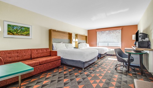 Habitación estándar, 2 camas de matrimonio (Communications)