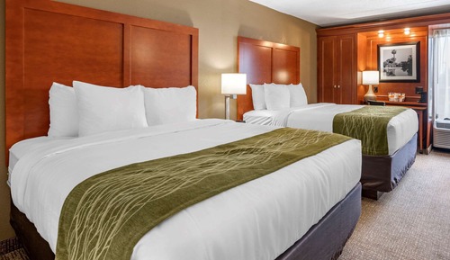 Habitación, 2 camas de matrimonio, no fumadores