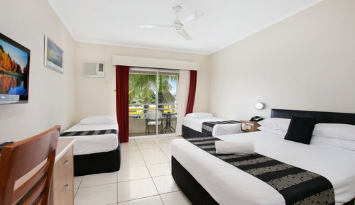 Habitación familiar, balcón