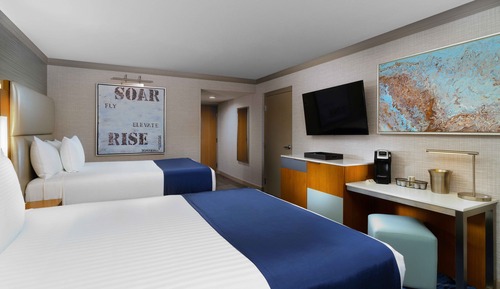 Habitación, 2 camas de matrimonio