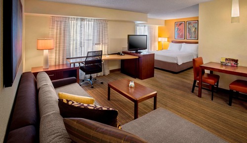 Habitación, 1 cama de matrimonio con sofá cama (Mobility Tub)