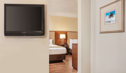 Suite estudio Deluxe, 2 camas dobles