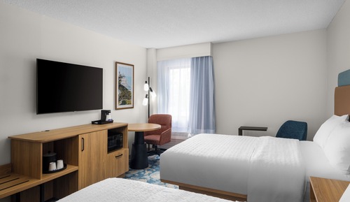 Habitación, 2 camas dobles, no fumadores