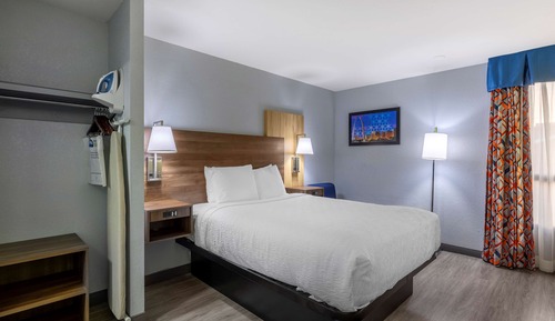 Habitación estándar, 1 cama de matrimonio, no fumadores, frigorífico y microondas