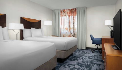 Habitación, 2 camas de matrimonio, no fumadores