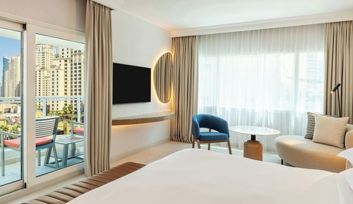 Habitación Club, 1 cama doble, no fumadores, balcón (JBR View)