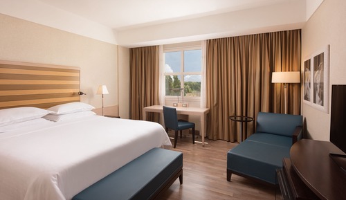 Habitación superior, 2 camas individuales, vistas al jardín