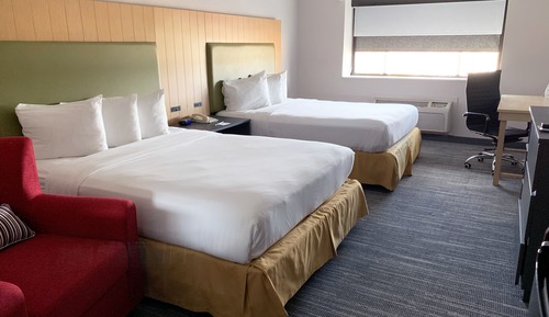 Habitación, 2 camas de matrimonio, no fumadores