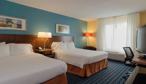 Habitación, 2 camas de matrimonio, no fumadores