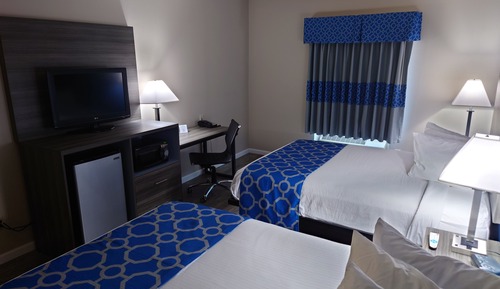 Habitación, 2 camas de matrimonio, no fumadores