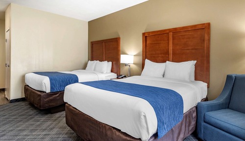 Habitación estándar, 2 camas de matrimonio, no fumadores