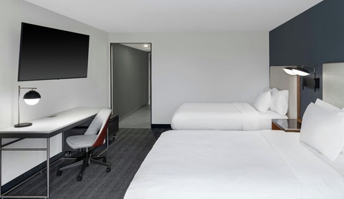 Habitación, 2 camas de matrimonio, no fumadores