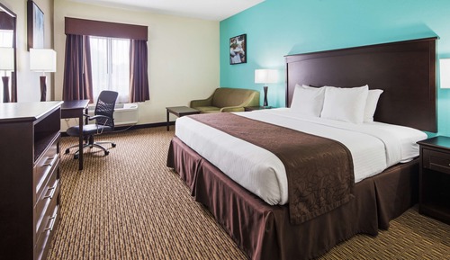 Habitación estándar, 1 cama de matrimonio grande, no fumadores, frigorífico y microondas