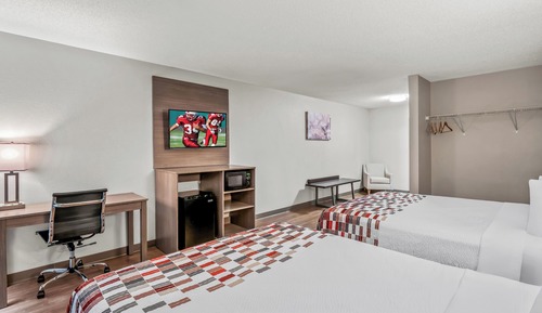 Habitación Deluxe, 2 camas de matrimonio, accesible para personas con discapacidad, no fumadores