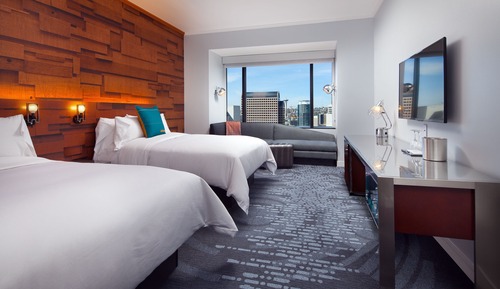 Habitación estándar, 2 camas dobles, no fumadores (Hearing Accessible)