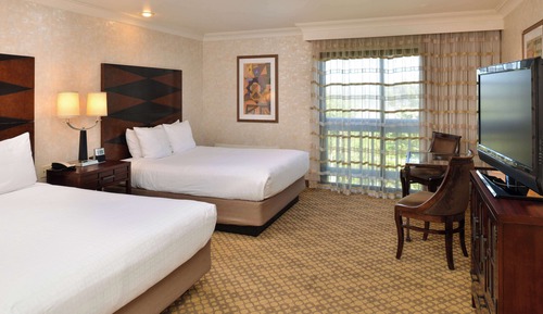 Habitación estándar, 2 camas de matrimonio, no fumadores, frigorífico