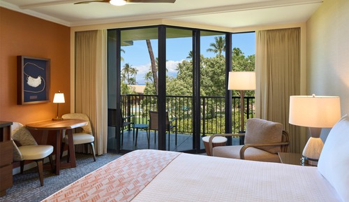 Habitación Premium, 1 cama de matrimonio grande, vistas parciales al mar