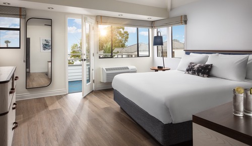 Habitación estándar, 1 cama de matrimonio grande, vistas al mar