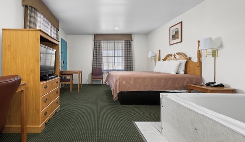Habitación, 1 cama de matrimonio grande, no fumadores, bañera de hidromasaje